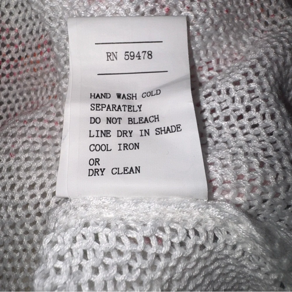 Floral Sheer Knit Sweater - Picture 6 of 6